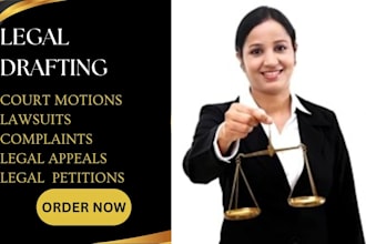 draft your divorce papers, petitions, motions, and lawsuits