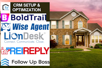 setup follow up boss kvcore boldtrail liondesk rei reply  wise agent idx website