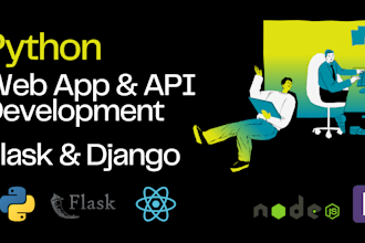 develop web apps and apis using python flask