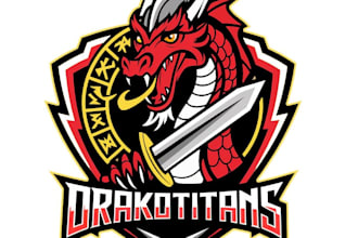 design high quality dragon t shirt logo with unlimited revision
