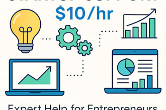 support your startup with research, pitch decks, and admin tasks