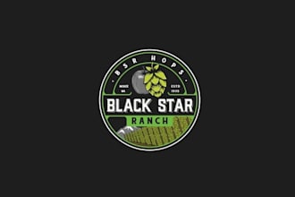 design high quality apple growers craft beer logo