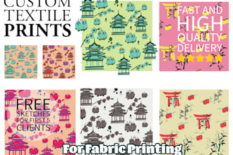 do textile print pattern