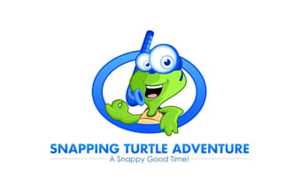 design unique snapping adventure company logo