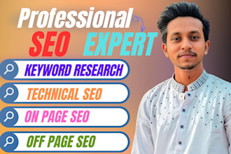 complete monthly SEO service for google ranking