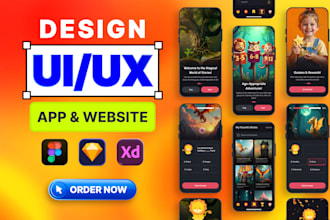 do figma website design, figma design, website ui ux and mobile app ui ux design
