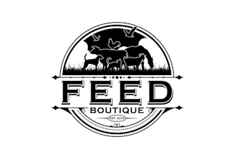 design memorable clean animals feed logo