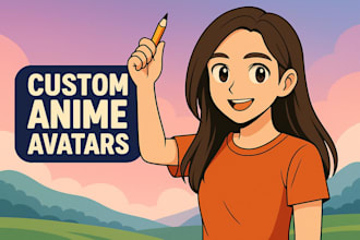draw a custom anime avatar of you
