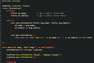 high quality cplusplus programming for your projects