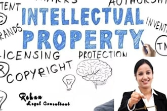 consult you on ip, trademarks, copyrights, patents, designs