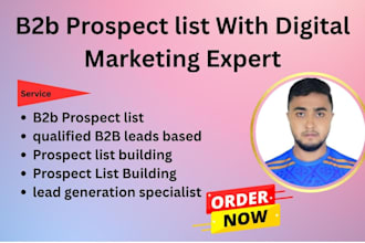 b2b prospect list with digital marketing expert