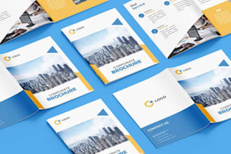 create amazing corporate brochure, stunning real estate, magazine layout