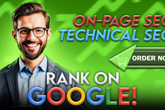 do  onpage technical seo service wordpress wix squarespace shopify