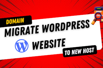 transfer, move or migrate wordpress website to new host