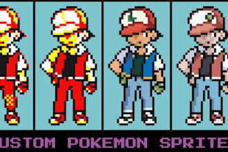 draw your pokemon and fakemon trainer sprites in any unique style