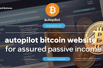 develop a bitcoin video website for passive income