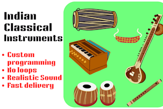 program any indian instrument for your song
