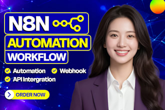 build n8n ai agent, n8n automation, n8n workflow, or ai workflow automation