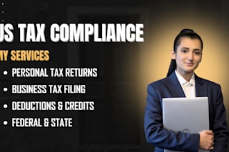 prepare US tax returns for individuals and llcs
