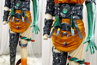 weapons accessories 3d foam anime armor armor accessories 3d wearable cosplay