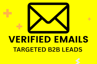 build a b2b lead list with verified emails