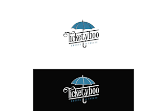 design outstanding umbrella, racing car, beer vintage logo in 12 hours