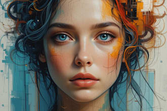 digital art, portraits, and abstract art for you