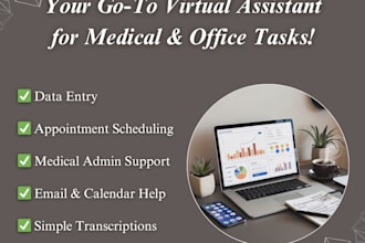 provide virtual assistance for medical and office support