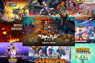 design steam capsule game banner, steam head cover art, game asset, game poster