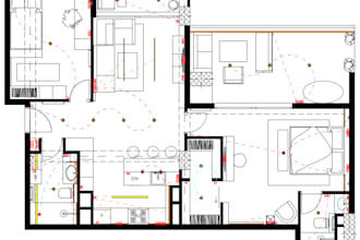 design functional and stylish apartment layouts with 2d floor plans