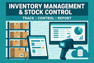 remotely manage your inventory, stock levels, and reporting