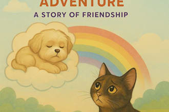 write a storybook or childrens book with heart and magic