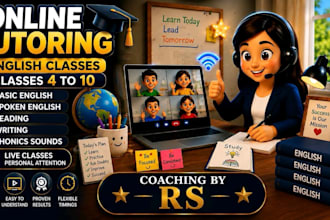 teach english speaking and improve communication skills