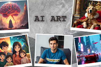 craft ai concept art, realistic characters, cartoons, sci fi images