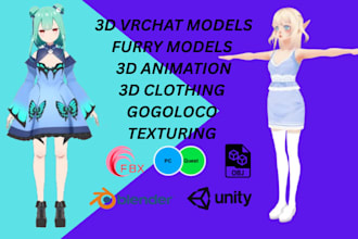 create 3d character models and rigging from scratch