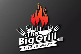 create fast food, cafe and restaurant logo design