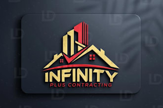 design real estate, construction, property, handyman, logo design