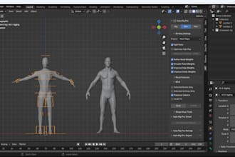 create second life mesh 3d character model 3d rigging and animation for sl