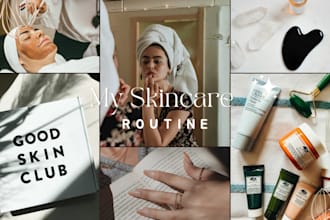 design eye catching and aesthetic youtube thumbnail
