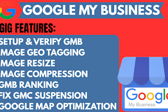 setup google my business profile verification setup and reinstate suspended gmc