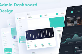 design saas, CRM and admin dashboard UI UX design in figma