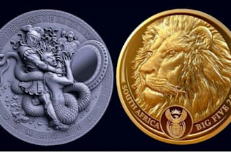 model 3d coins for your game, crypto, blockchain, medallon, metaverse project