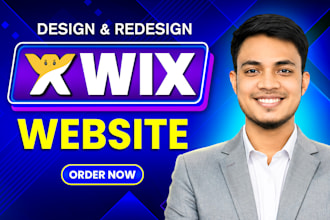 do wix website development, wix online store, design and redesign wix website