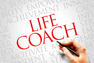 guide you as life coach and keep you on track as your accountability partner
