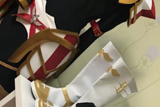 create 3d cosplay props 3d wearable cosplay 3d cosplay armor cosplay with wig