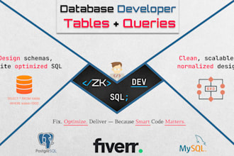 create postgresql database tables and write sql queries