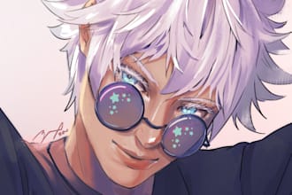 turn your characters into stylized illustrations