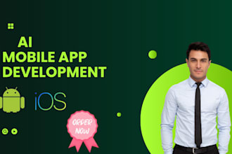 develop custom ai mobile apps, saas solutions, and intelligent chatbots