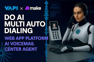 do ai multi auto dialing web app platform ai voicemail inbound call center agent