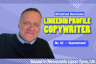 write an engaging and professional linkedin profile
